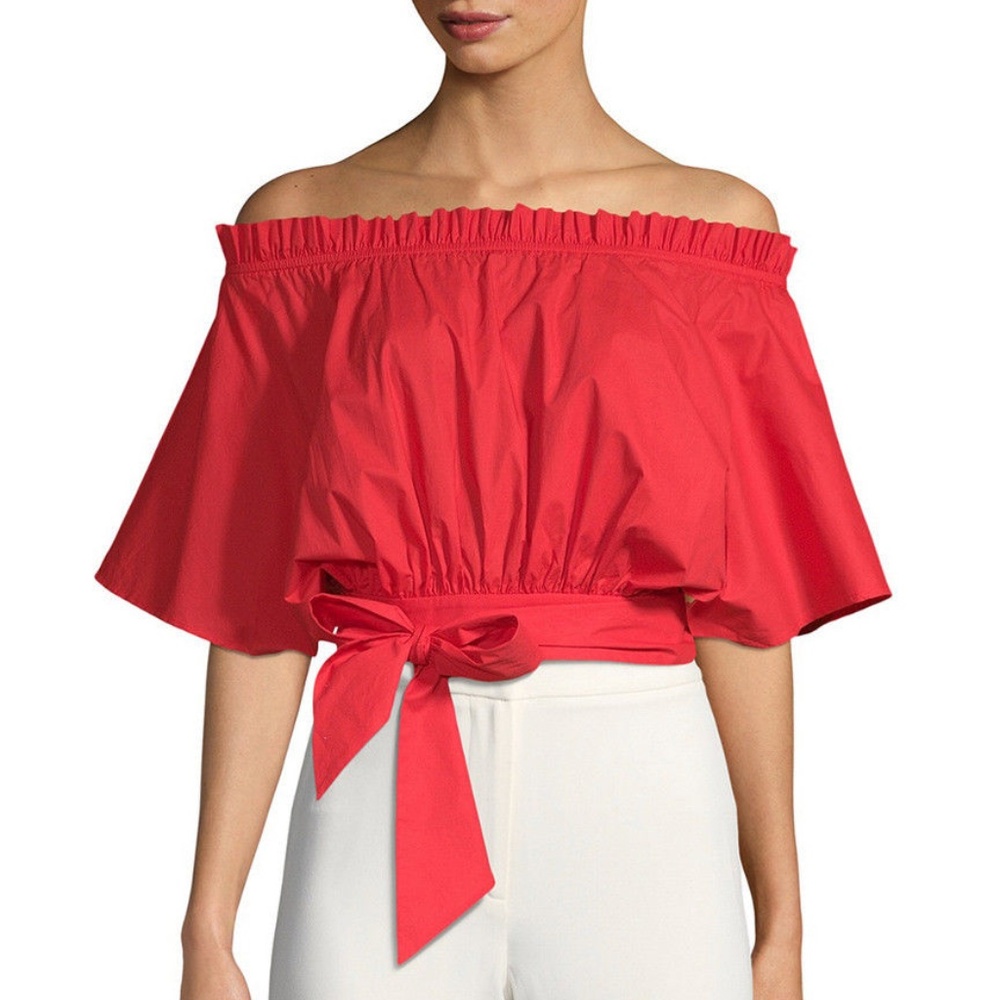 Saloni Womens London Drew Off-The-Shoulder